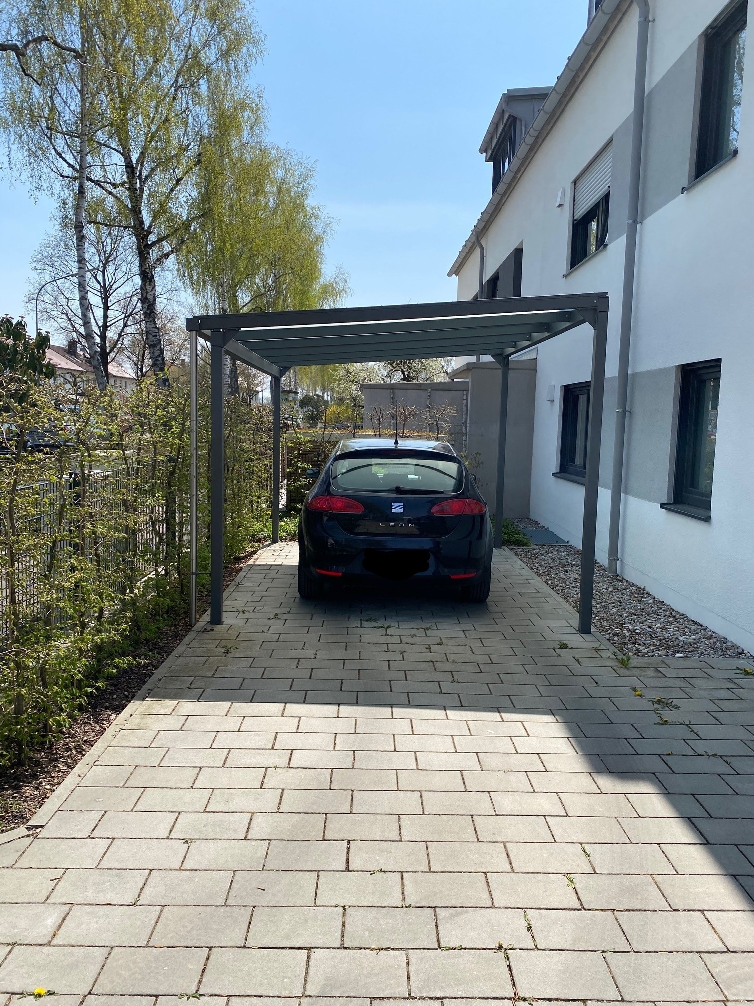 freistehendes Carport